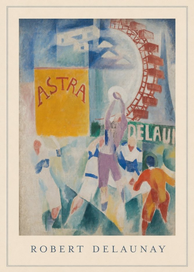 Robert Delaunay Poster for Astra No4 - Poster