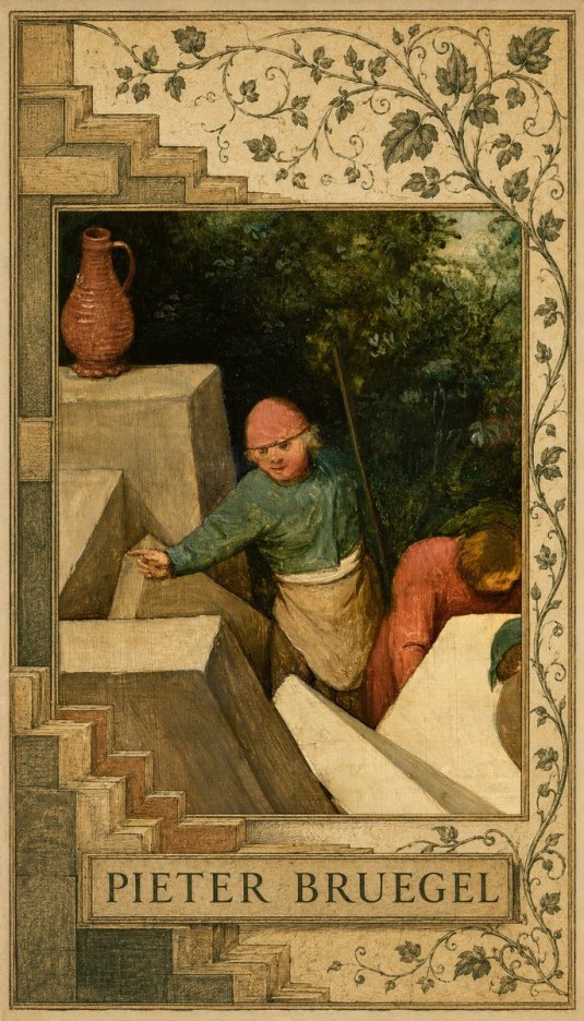 Pieter Bruegel The Tower of Babel XIX No4 - Poster