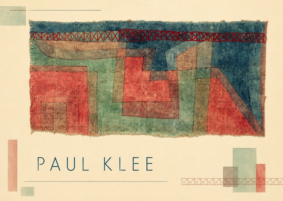 Paul Klee Textile Picture No3 - Poster