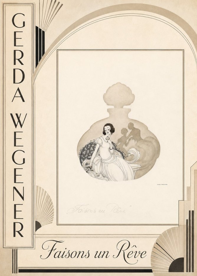 Gerda Wegener Faisons Un Rêve No2 - Poster