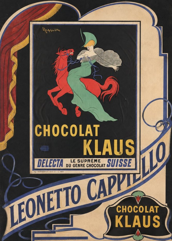 Leonetto Cappiello Chocolat Klaus III No6 - Poster