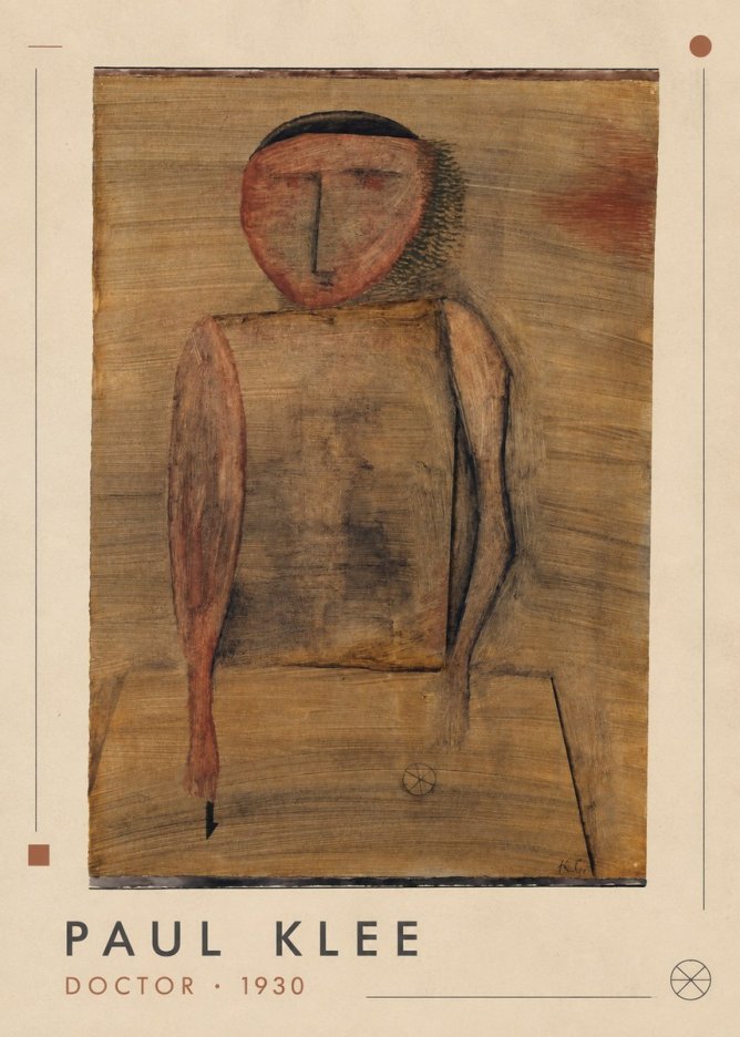Paul Klee Doctor No3 - Poster