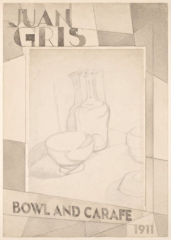 Juan Gris Bowl and Carafe No2 - Poster