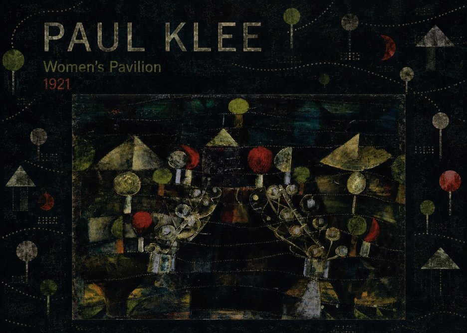 Paul Klee Women's Pavilion No3 - Poster