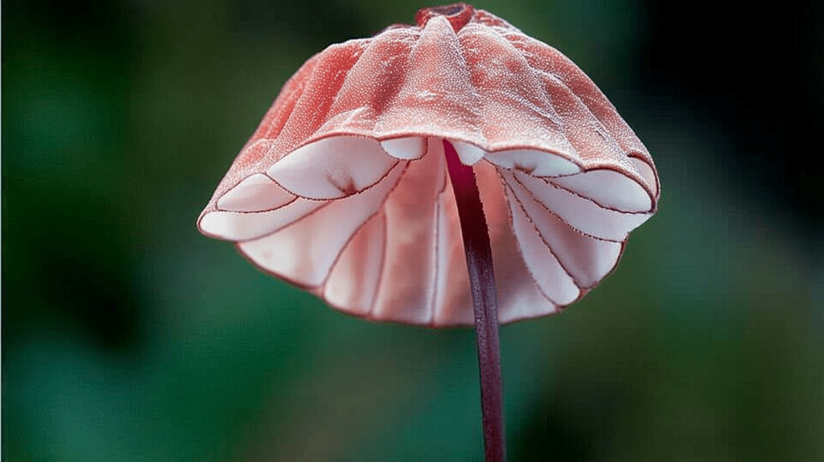 Veiled Mushroom Cap