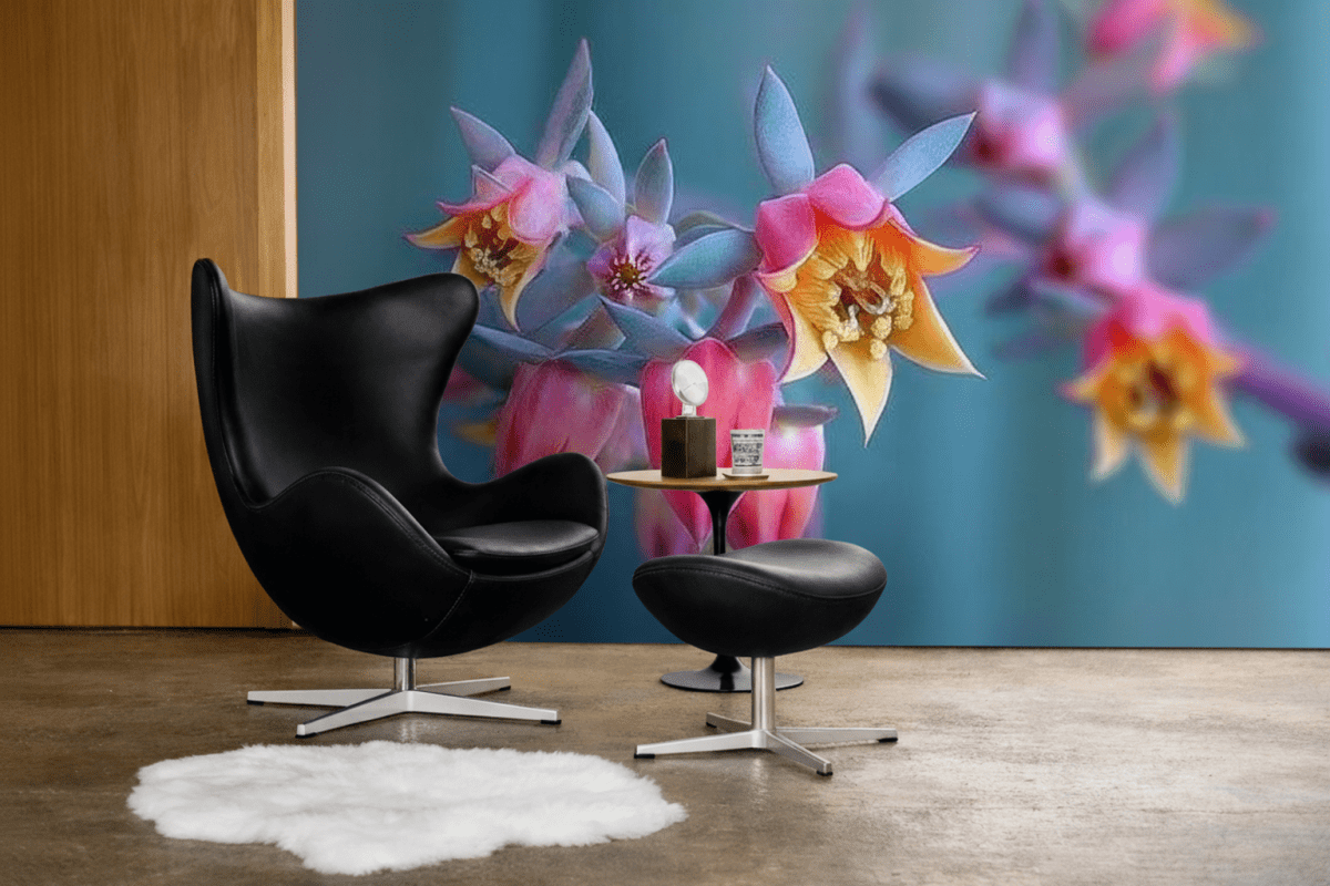 Golden Succulent Bloom