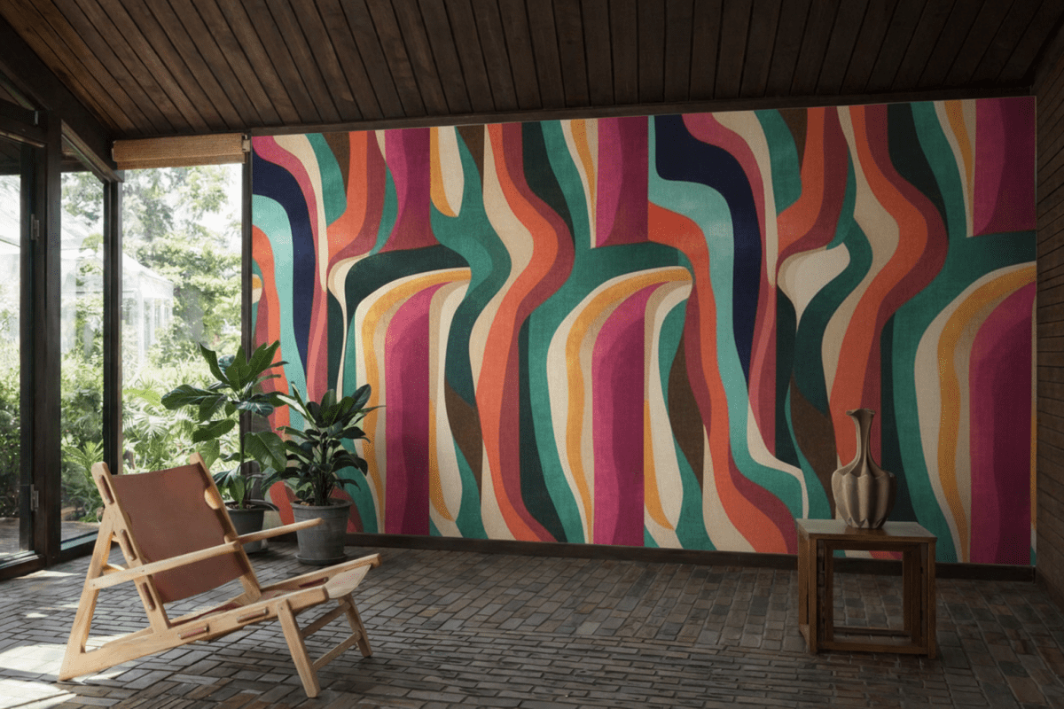 Vintage Rippled Arch