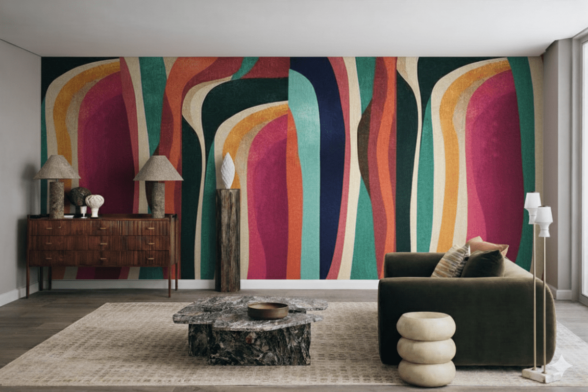 Vintage Rippled Arch