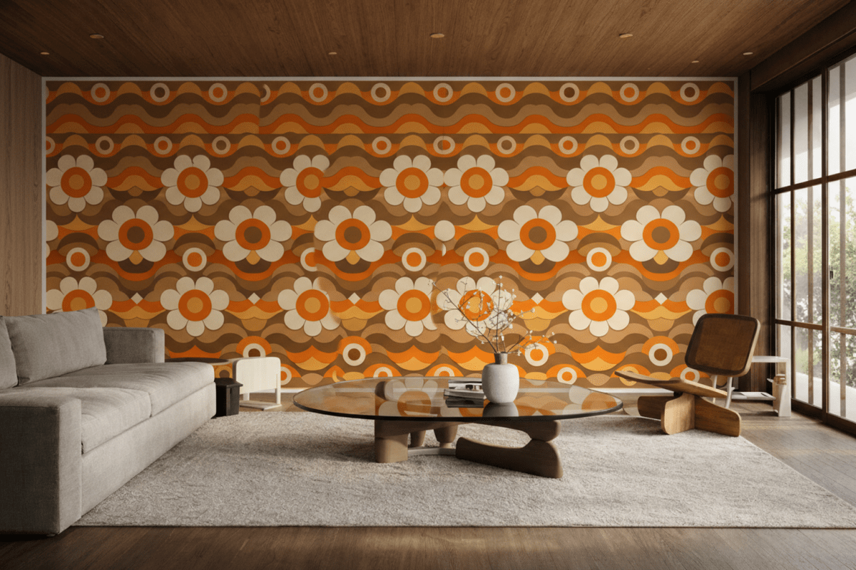 Wisped Floral Motif