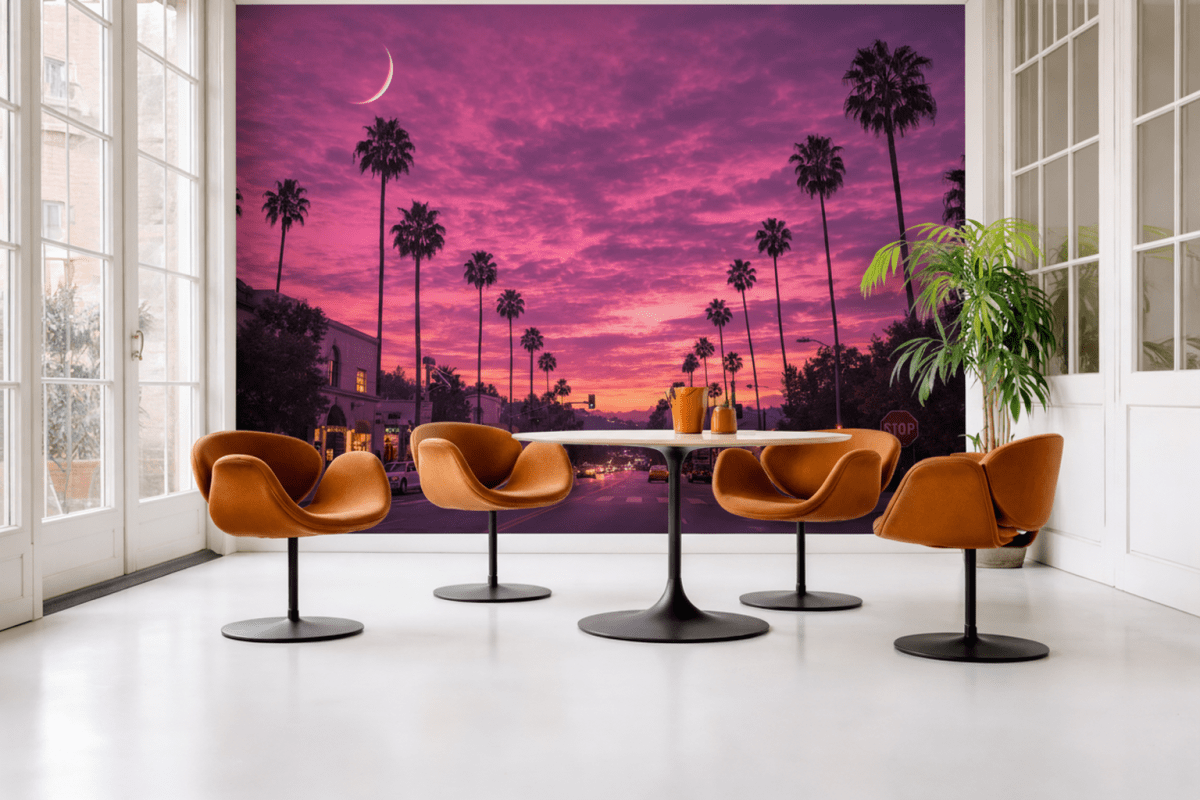 Twilight Palms