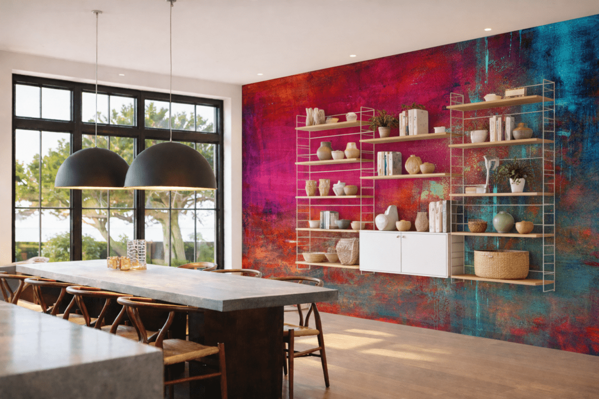 Crimson Tidal Canvas