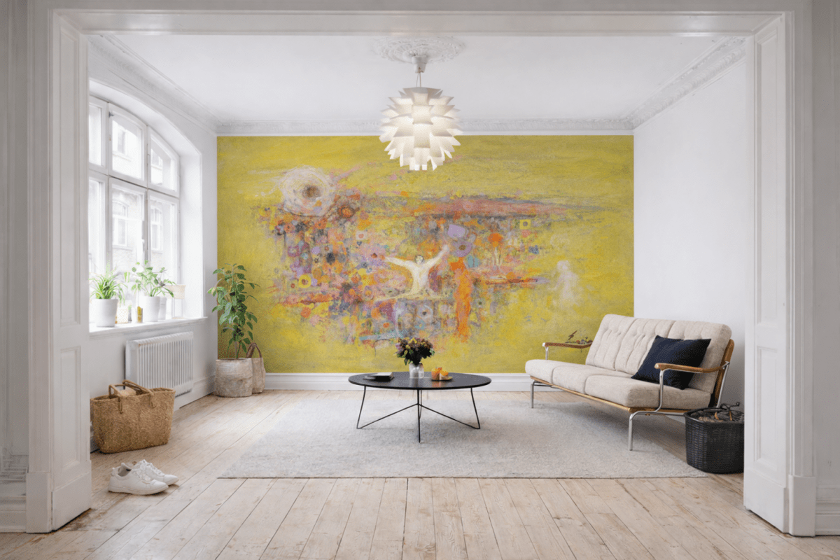 Sunlit Blossom Mosaic