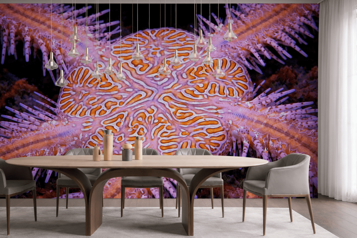 Coral Pattern Mosaic