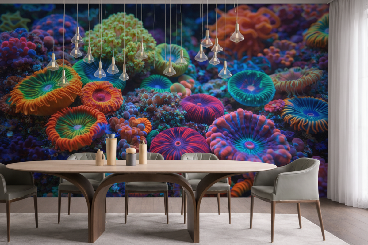 Vibrant Coral Garden