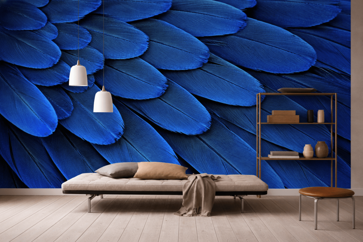 Midnight Feather Mosaic