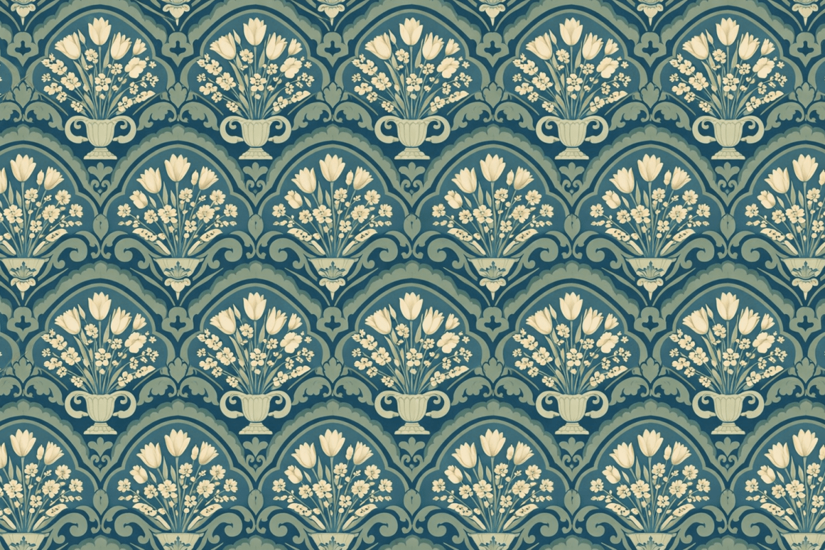 Wisping Floral Cascade