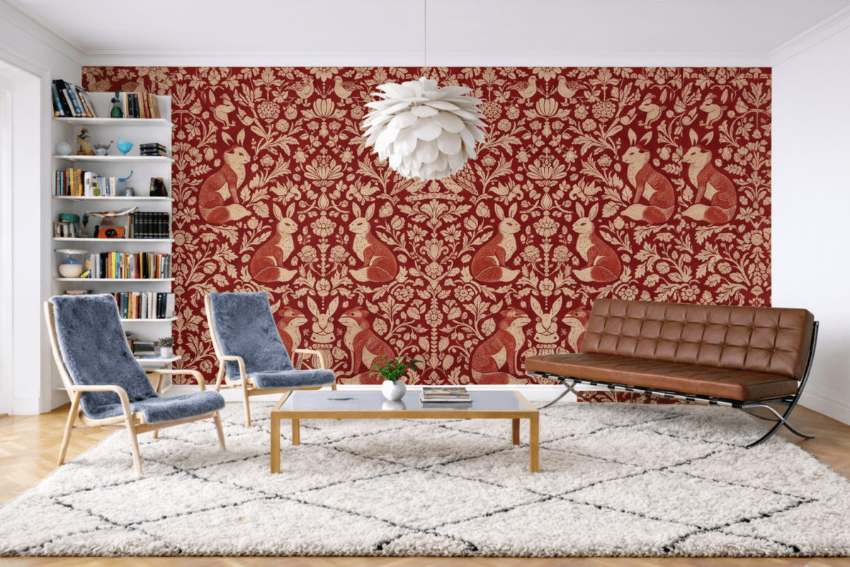 Whimsical Woodland Tapestry