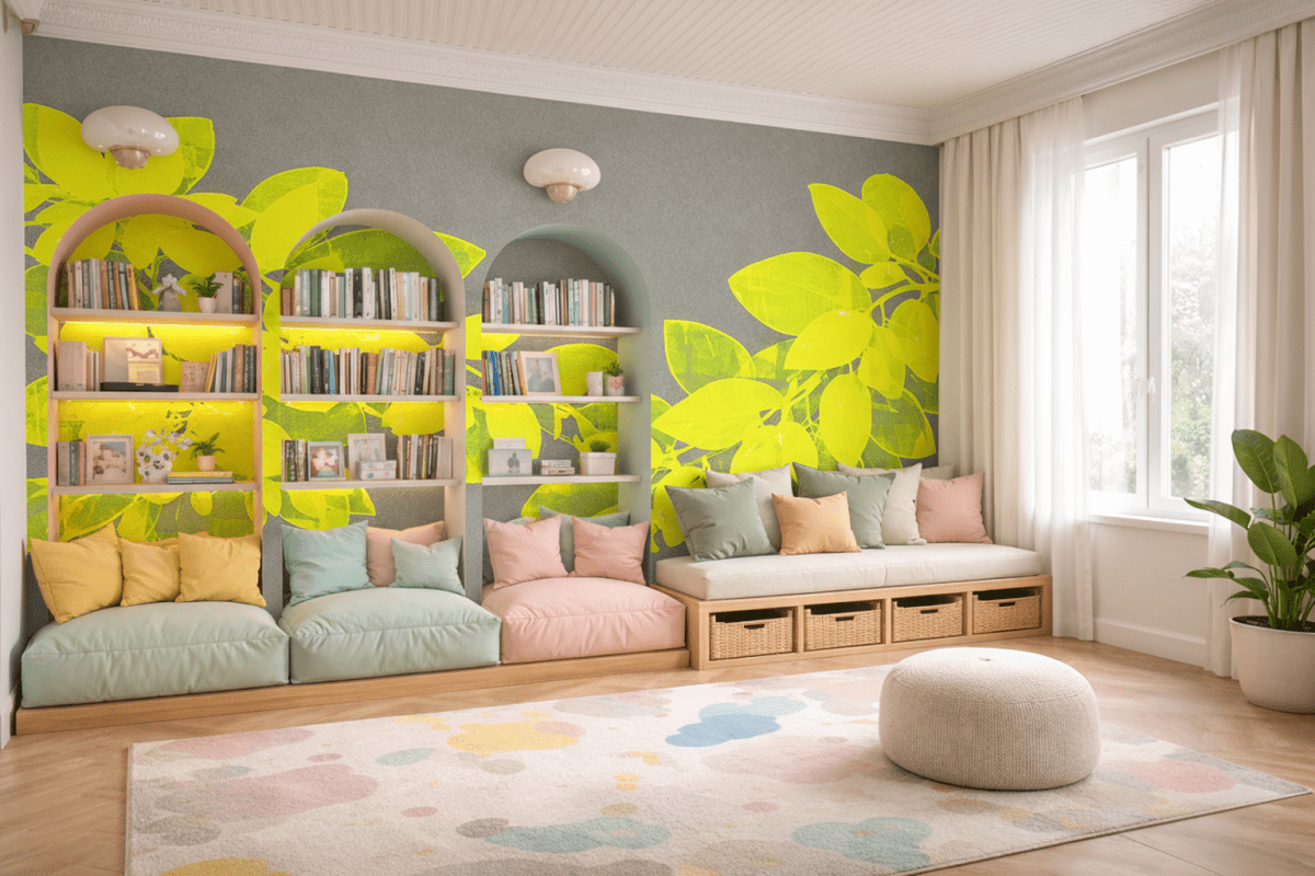 Luminous Foliage Arch