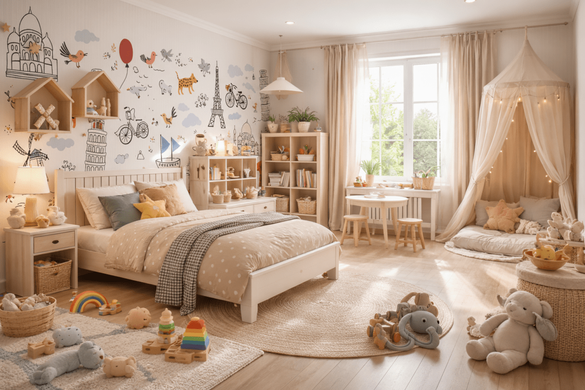 Cartoonish Cityscape