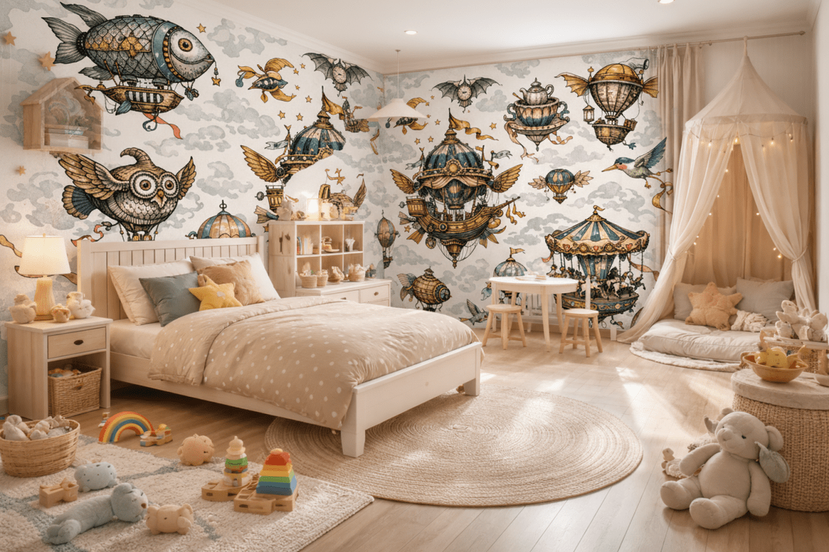 Whimsical Aviary Voyage