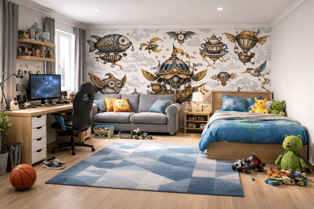 Whimsical Aviary Voyage