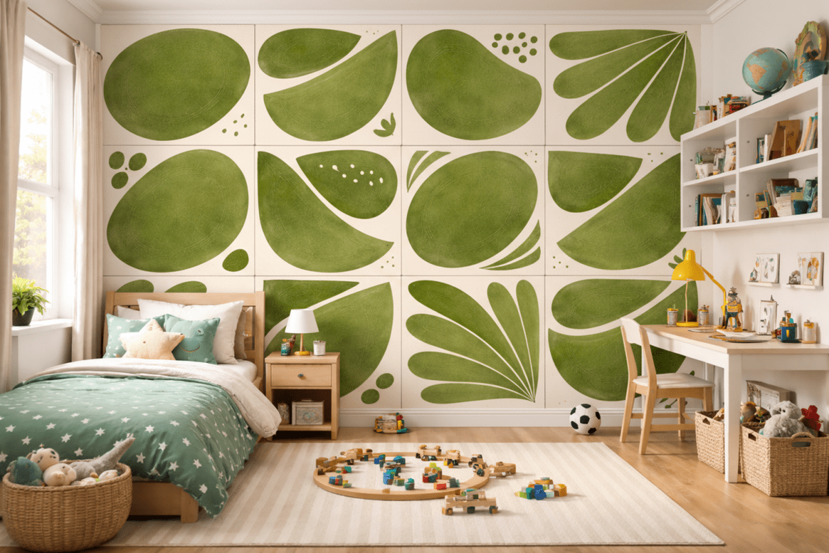 Verdant Palette Mural