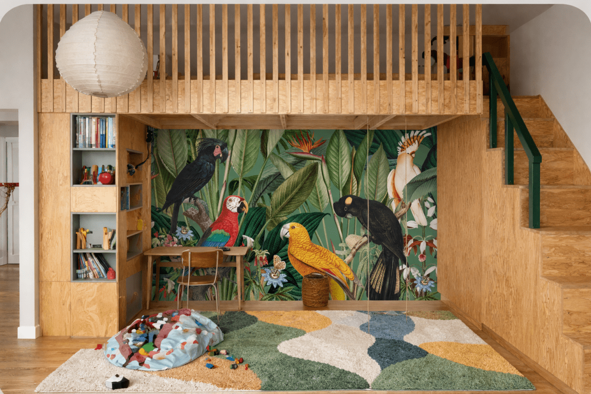 Exotic Feathered Canopy