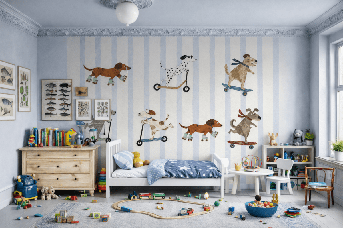Rolling Canines Mural