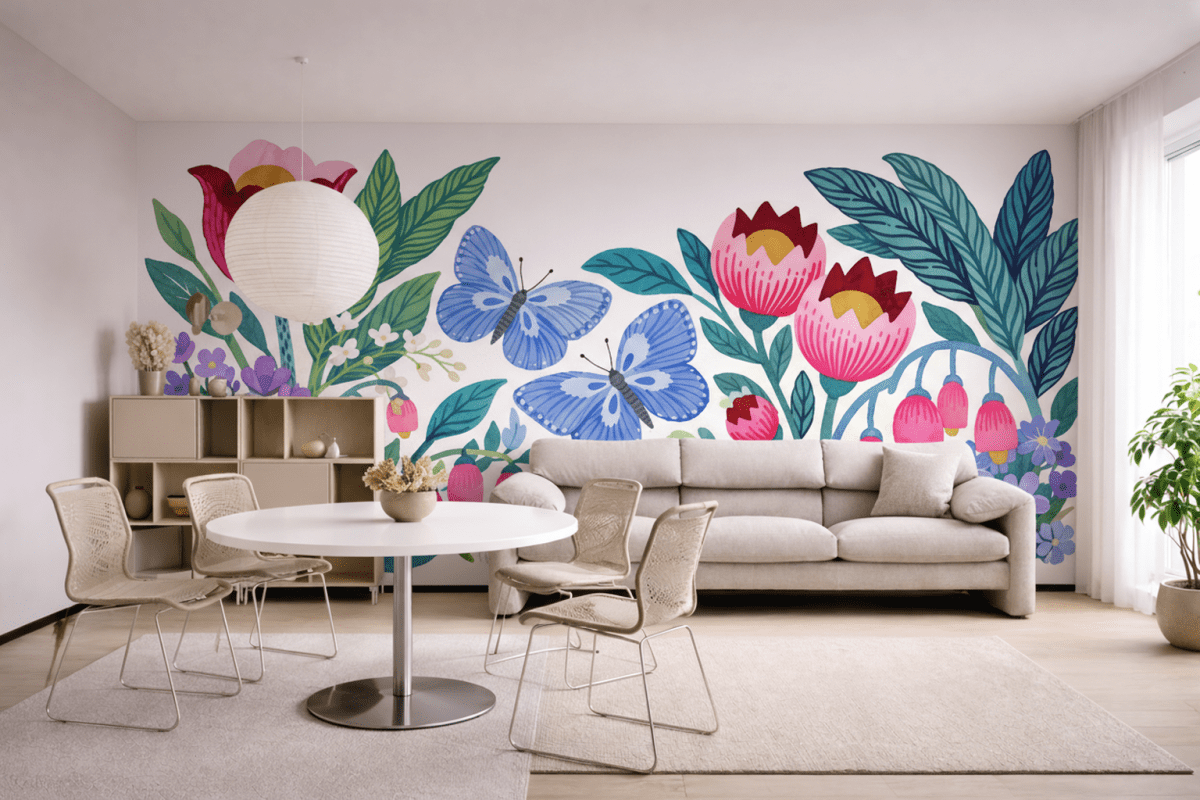 Butterfly Ink Garden