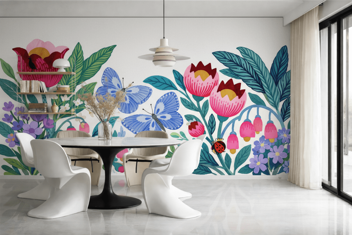 Butterfly Ink Garden