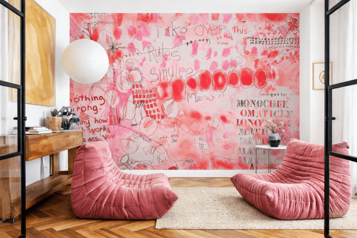 Frosted Clay Scribbles