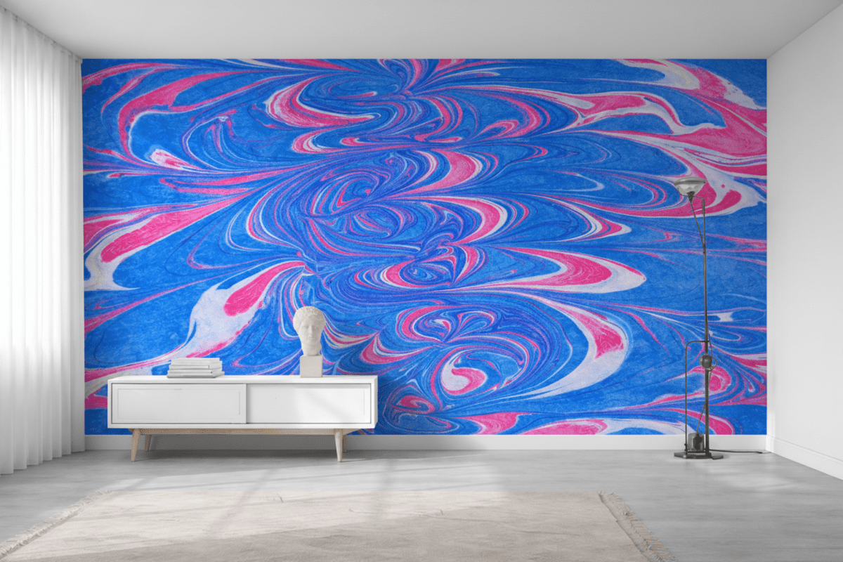 Marbled Azure Swirl