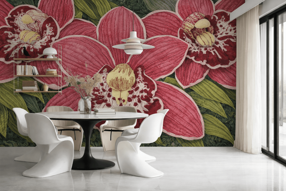 Velvet Orchid Blooms