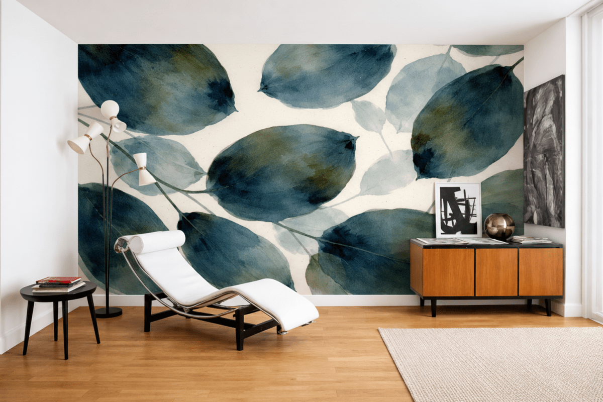 Verdant Indigo Foliage