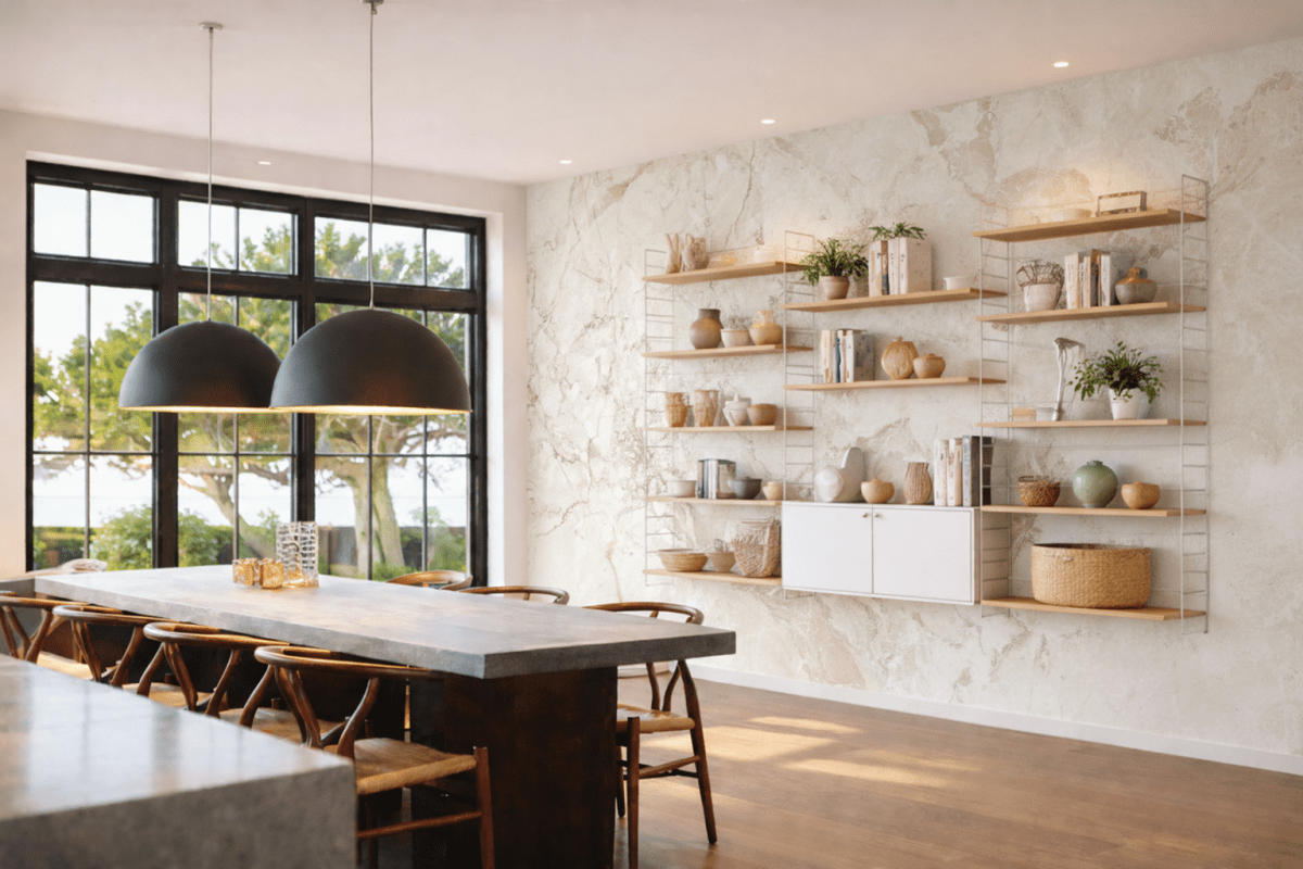 Veined Stone Canvas