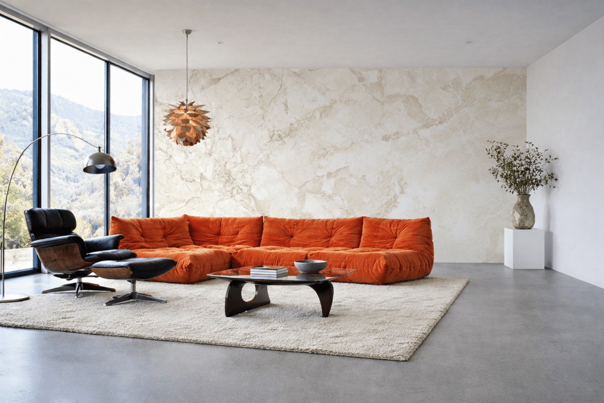 Veined Stone Canvas