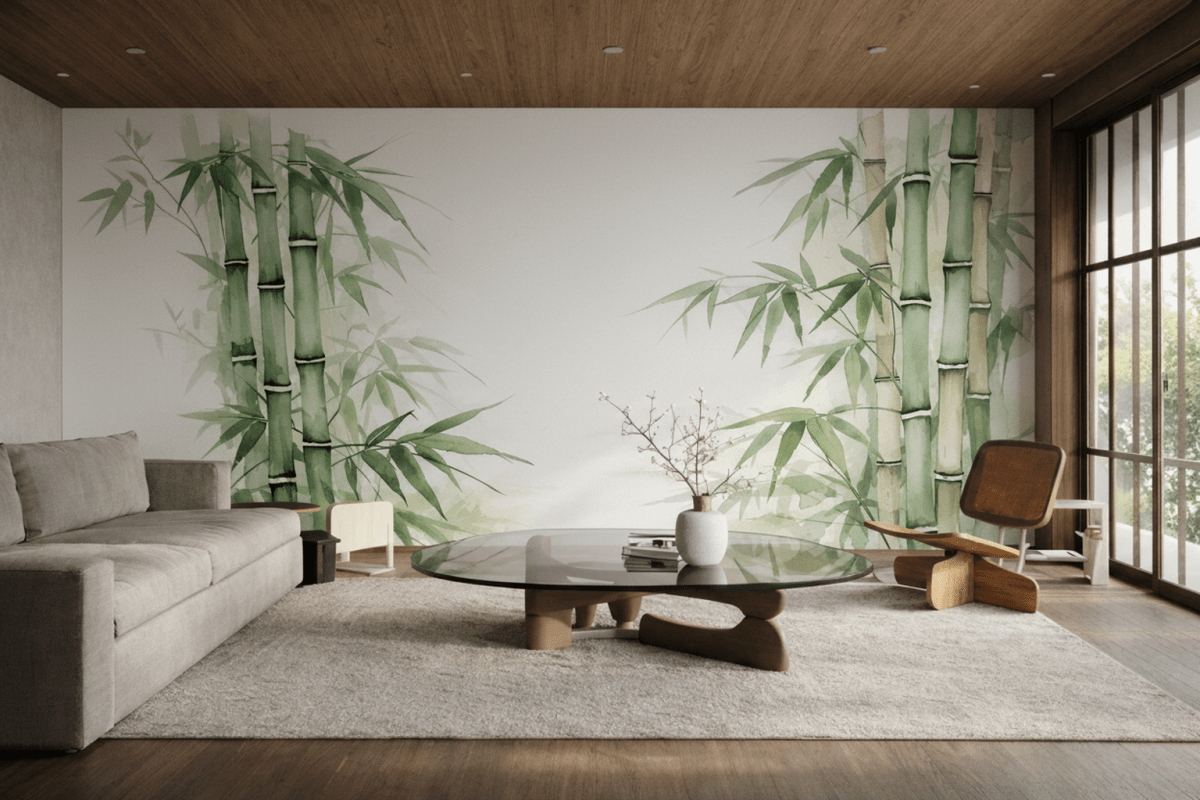 Serene Bamboo Grove