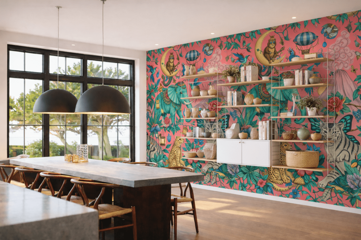 Enchanting Jungle Tapestry