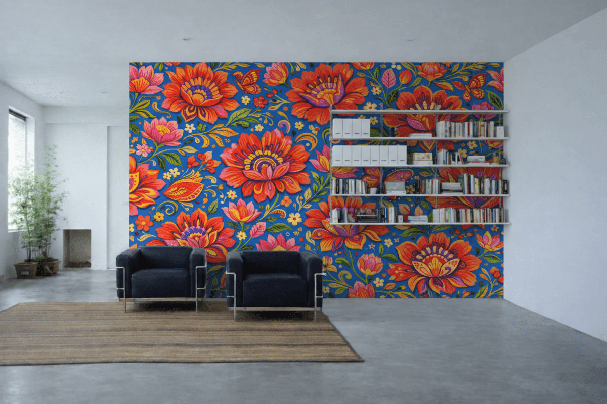 Vibrant Flora Canvas