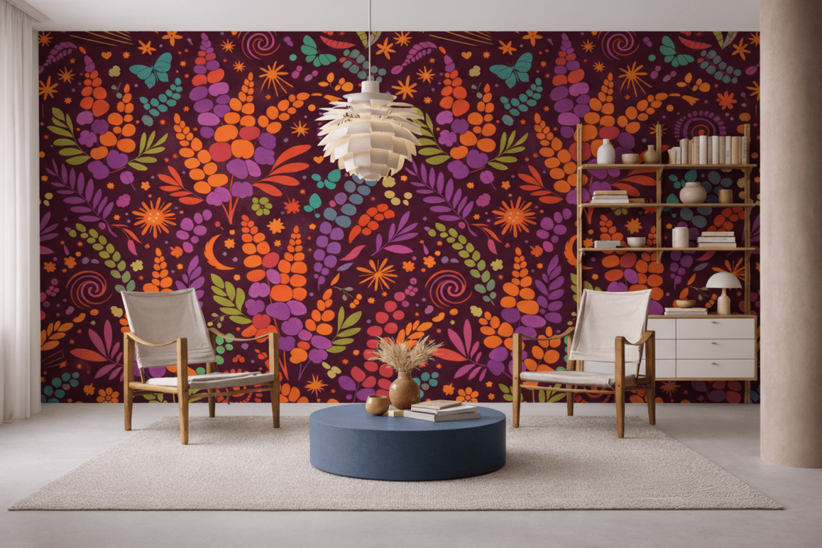 Silken Twilight Blossoms