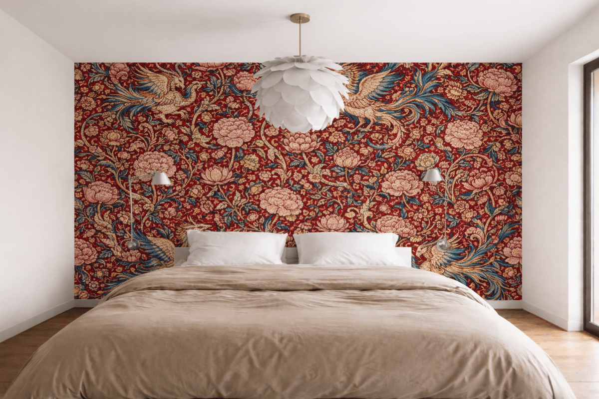 Phoenix Blossom Tapestry Ii