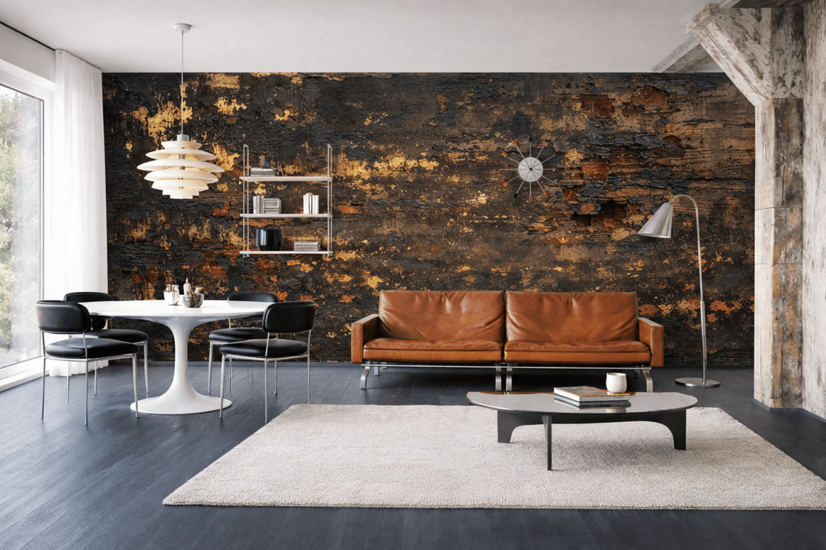Rustic Tidal Canvas