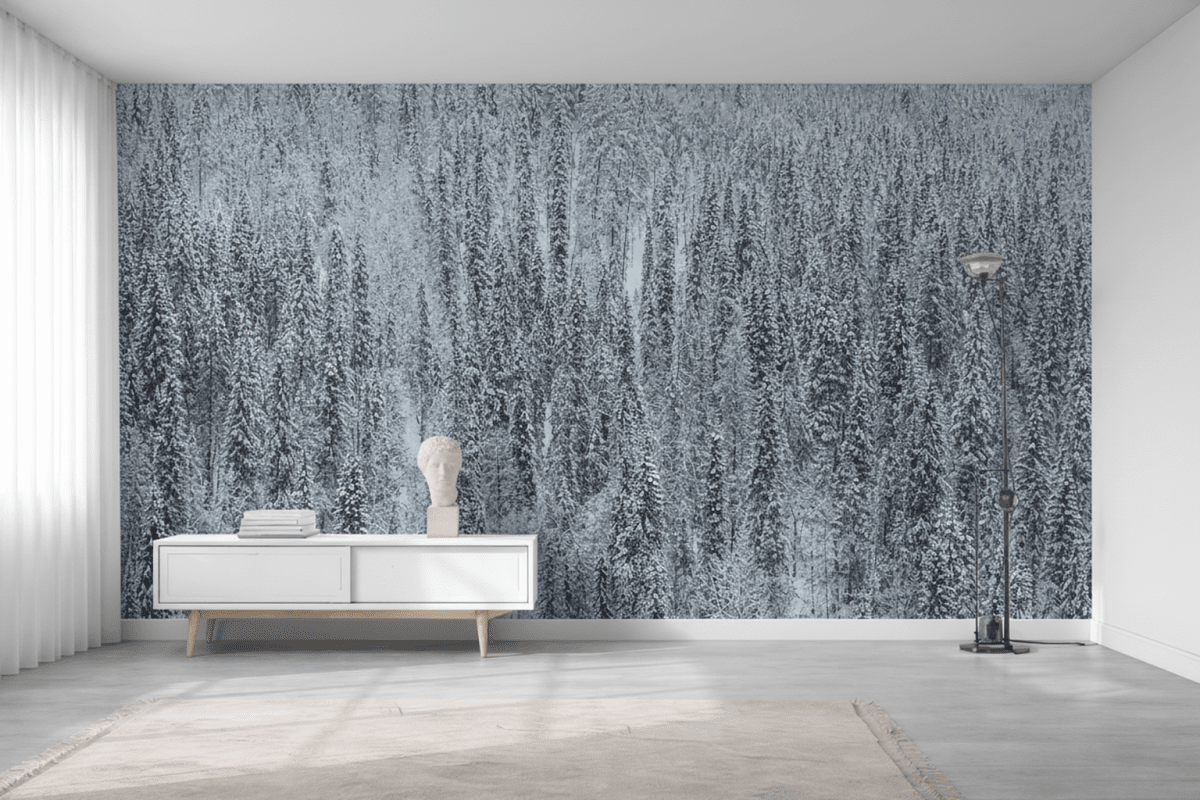 Frosted Pinescape