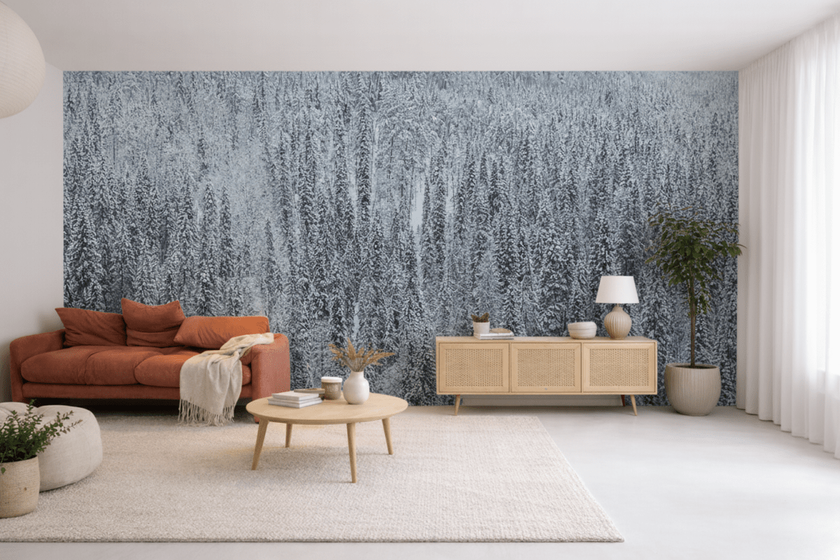 Frosted Pinescape