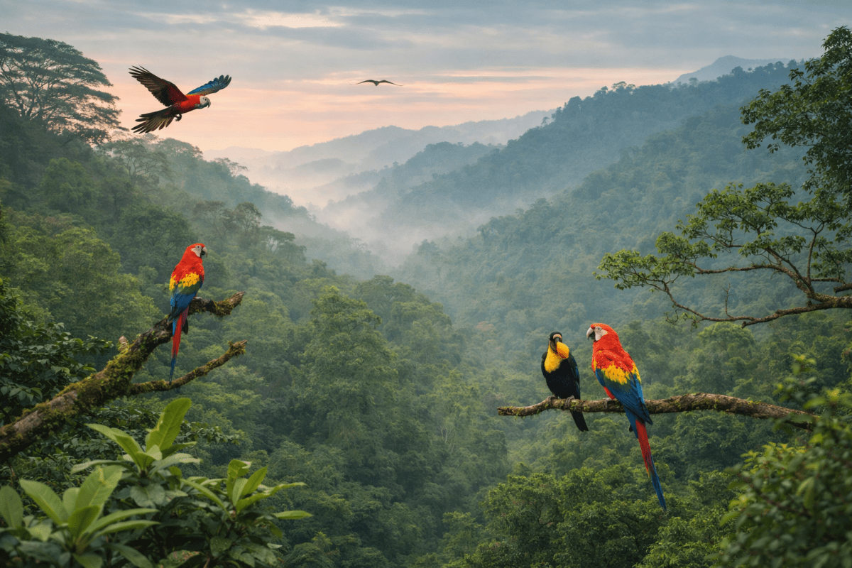 Tropical Canopy Veil