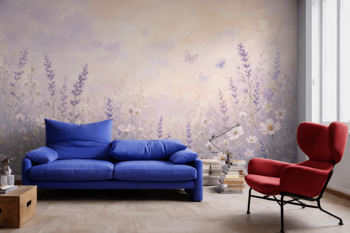 Lavender Meadowscape