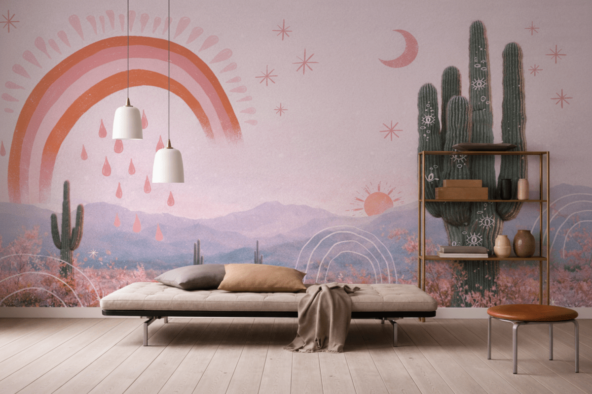 Arid Rainbow Dreamscape