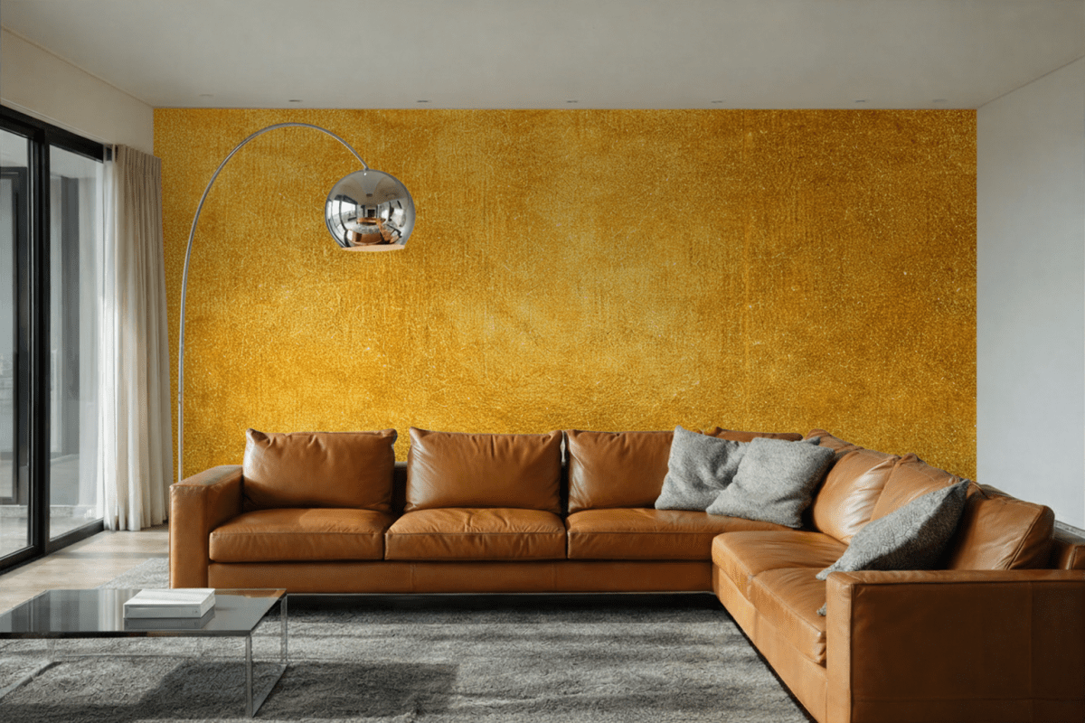 Silken Gilded Canvas