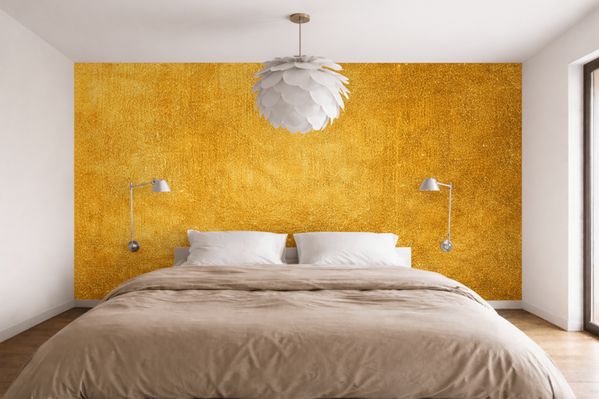 Silken Gilded Canvas