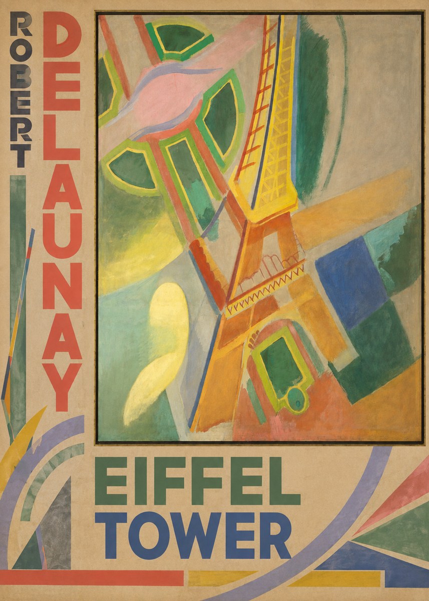 Robert Delaunay Eiffel Tower No4 - Poster